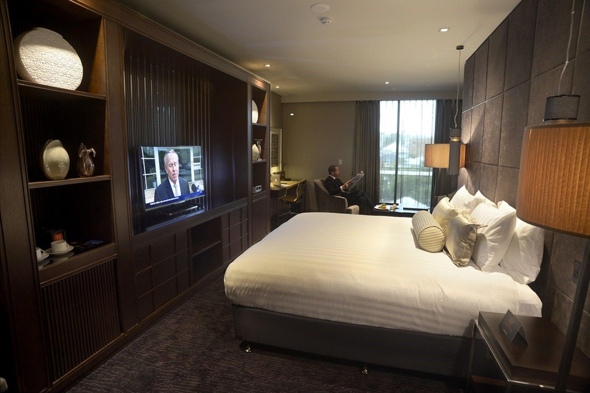 布里斯班甘巴罗酒店 外观 照片 A room at the hotel