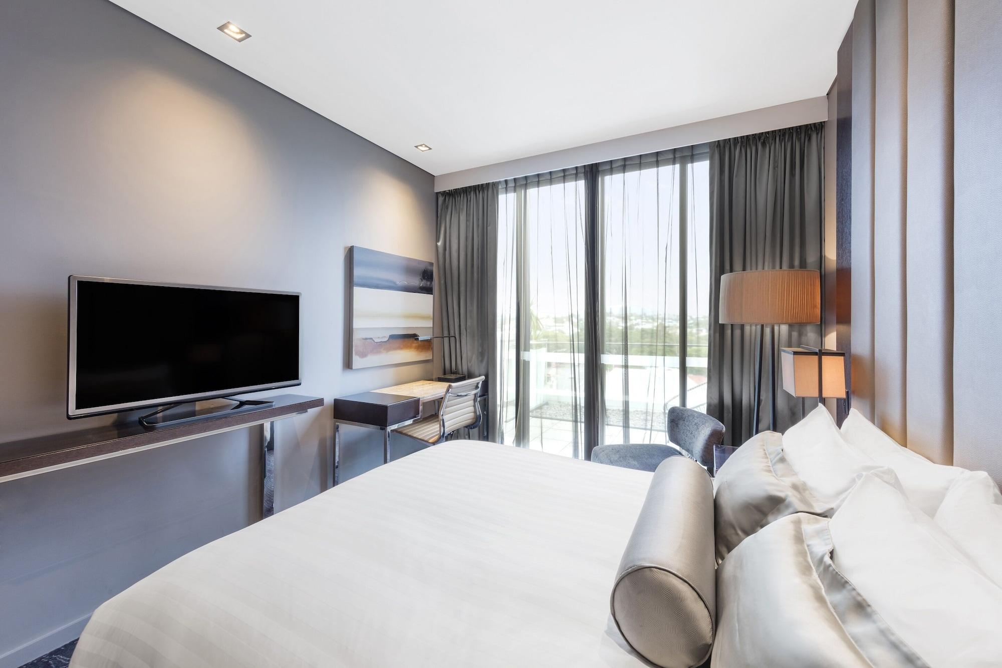 布里斯班甘巴罗酒店 外观 照片 A room at the hotel