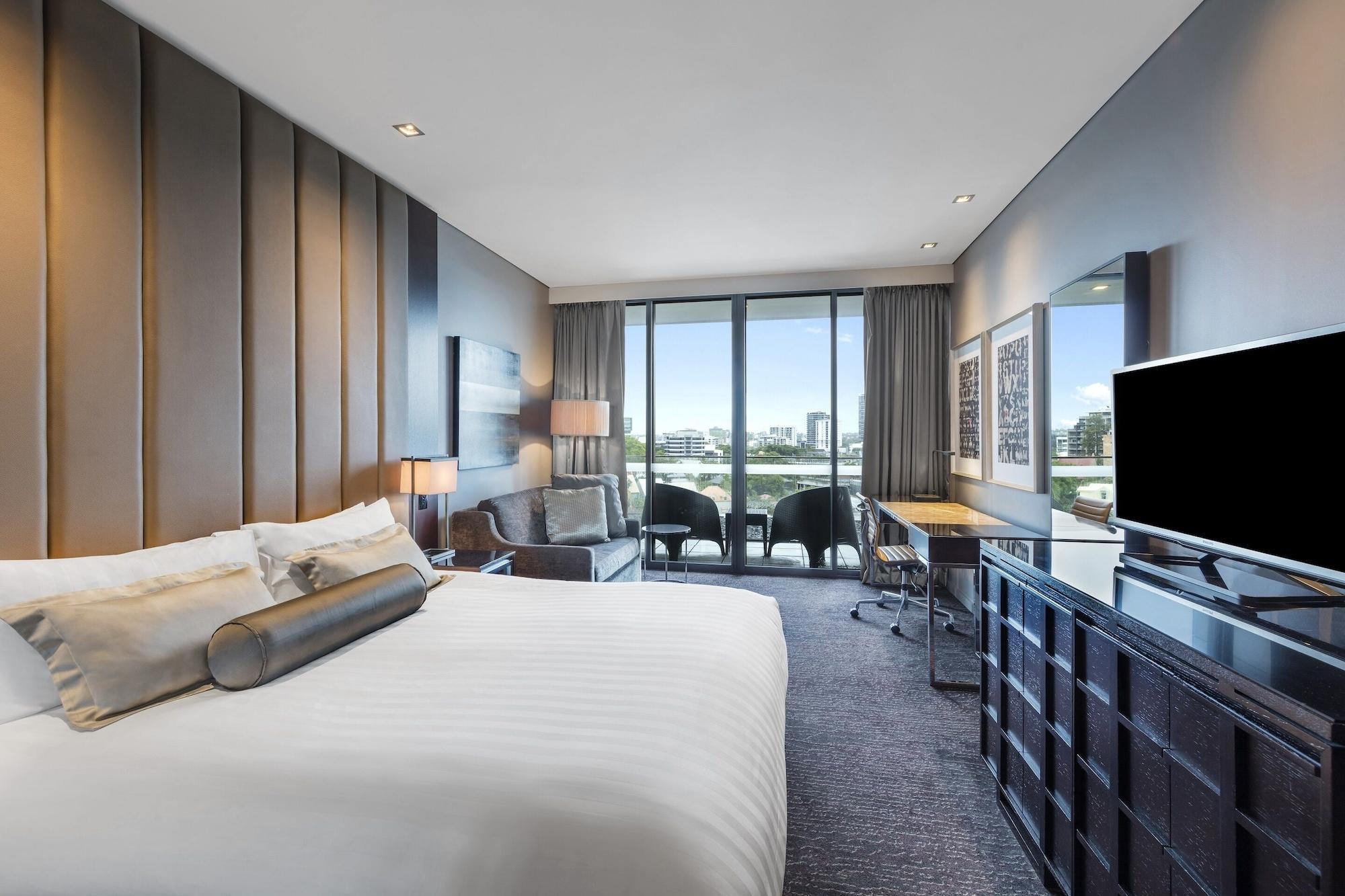 布里斯班甘巴罗酒店 外观 照片 A guest room at the hotel