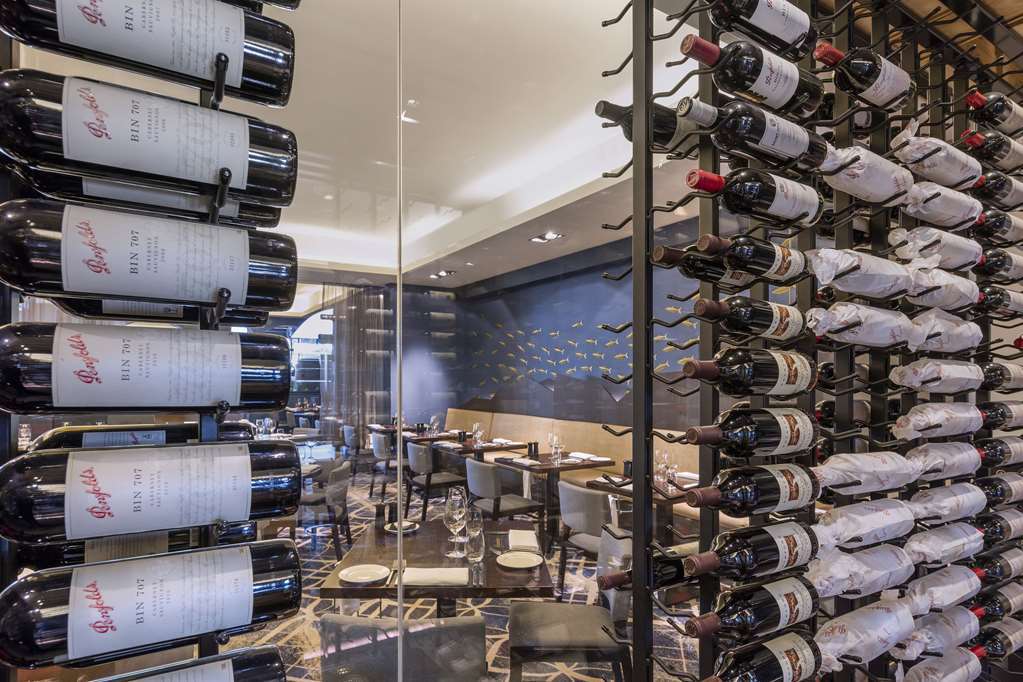 布里斯班甘巴罗酒店 餐厅 照片 Wine rack